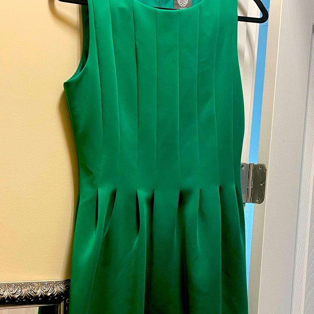 Beautiful green casual/cocktail dress with pockets